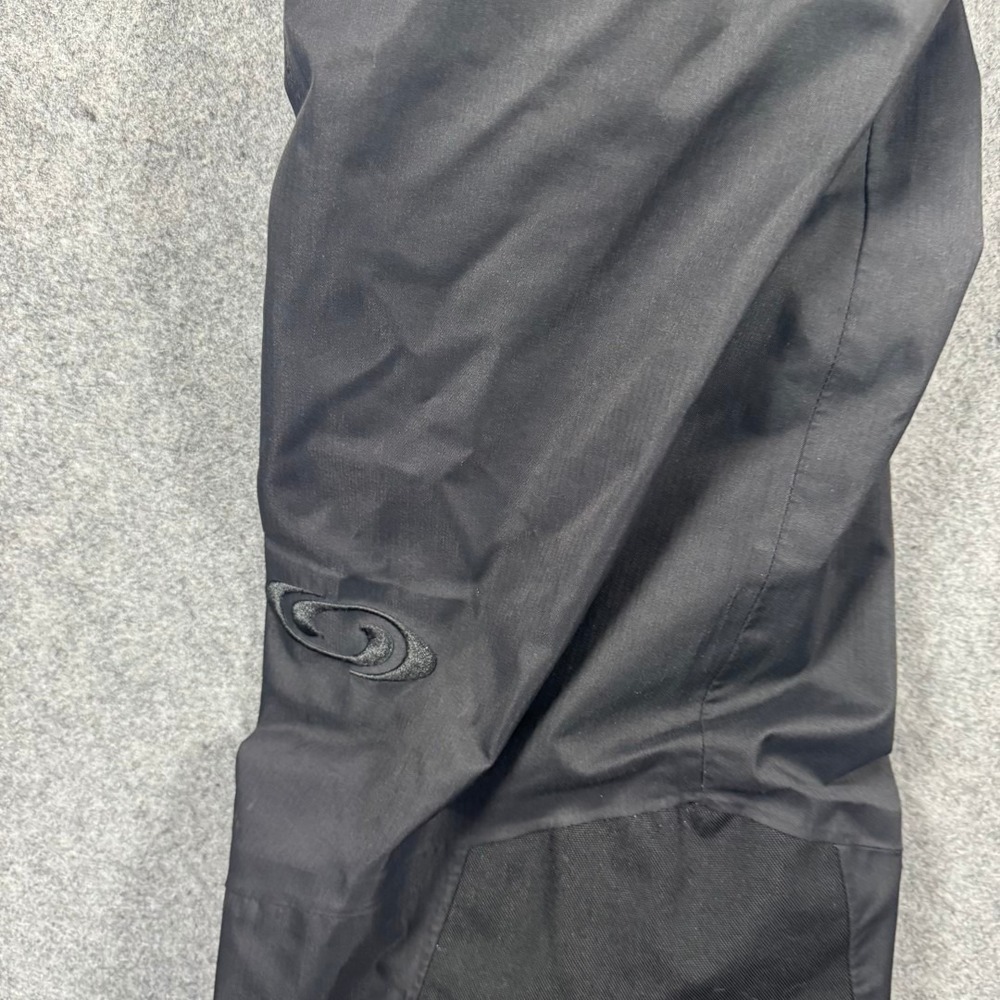Salomon Mens Clima Pro 10k Ski Snowboard Pants Black Cargo Size M Waterproof EUC - Picture 8 of 14
